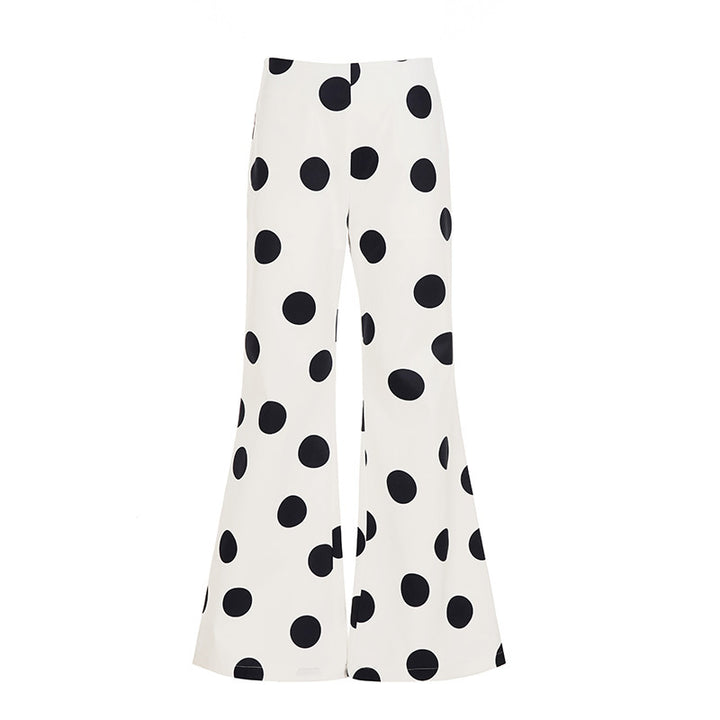 Damen Modische Schlaghose mit stilvollem Polka-Dot-Design Mirla-Eva Jonsson