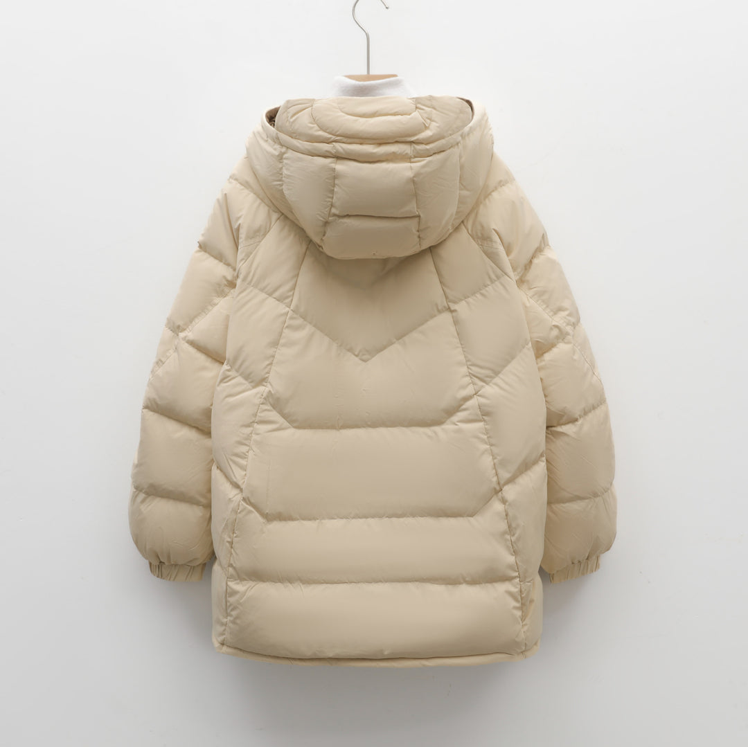 Damen Modische Steppjacke mit hohem Kragen und funktionalen Taschen Mirla-Eva Jonsson