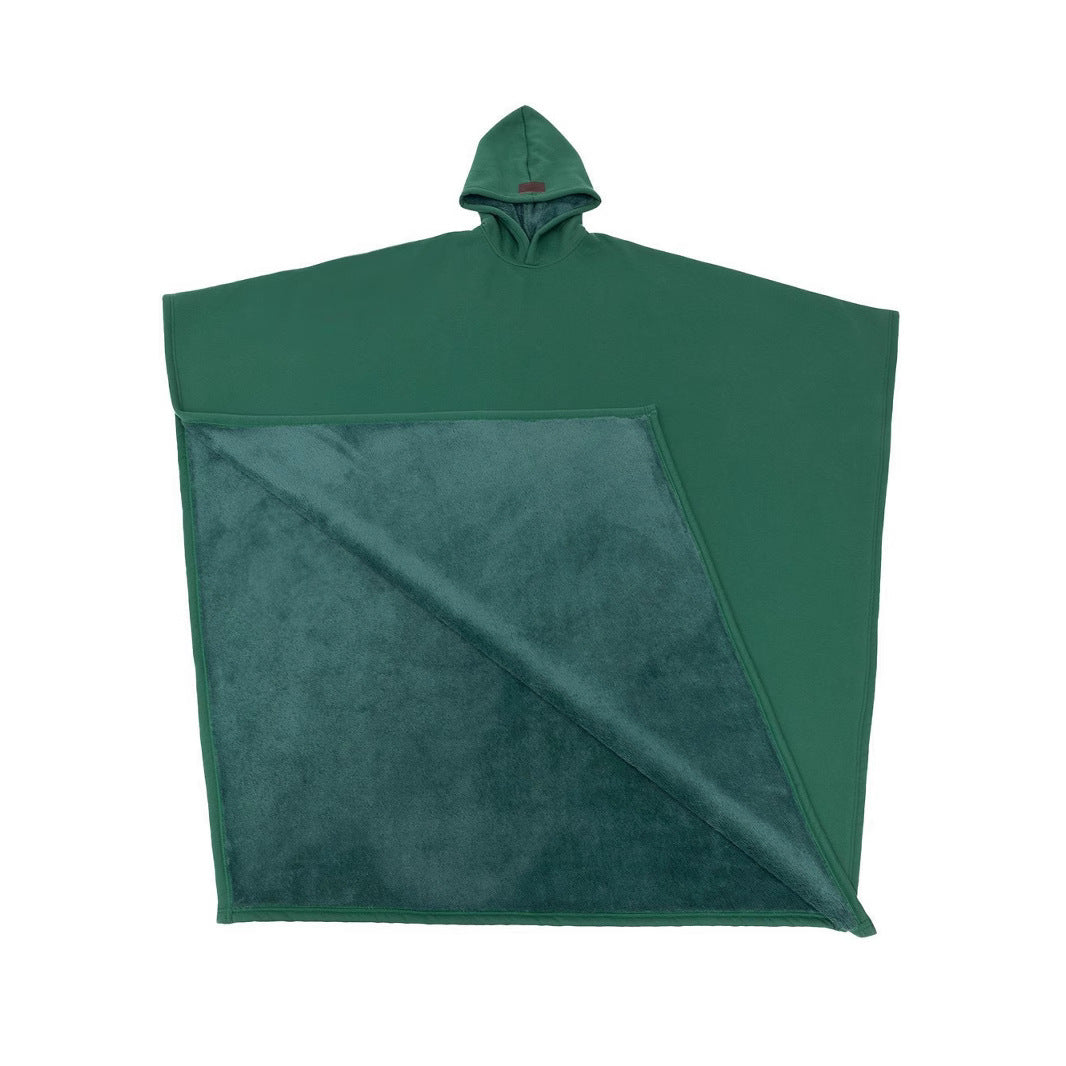 Damen Mysig Poncho i Mikrofiber Mirla-Eva Jonsson