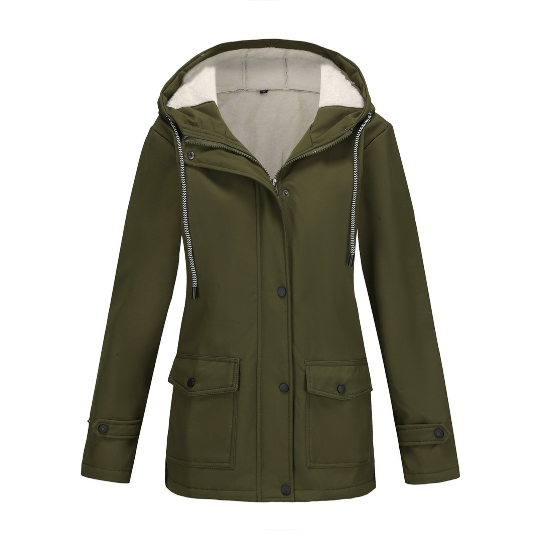 Damen Outdoor-jacka med mjukt innerfoder och praktiska fickor Mirla-Eva Jonsson