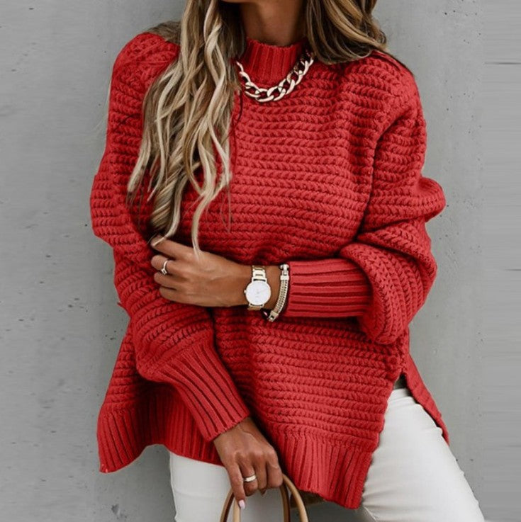 Damen Oversized Pullover mit strukturiertem Strick Eva Jonsson-Eva Jonsson