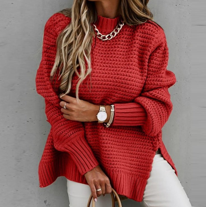 Damen Oversized Pullover mit strukturiertem Strick Eva Jonsson-Eva Jonsson