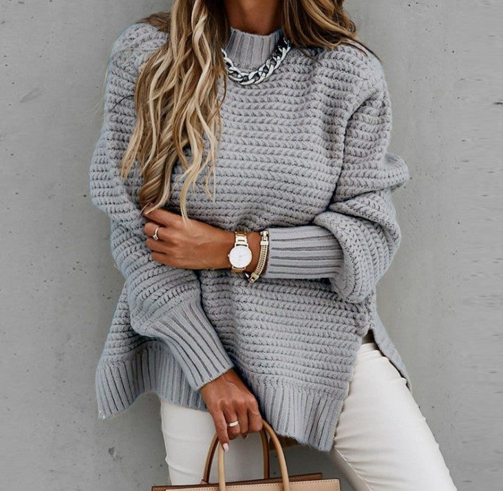 Damen Oversized Pullover mit strukturiertem Strick Eva Jonsson-Eva Jonsson