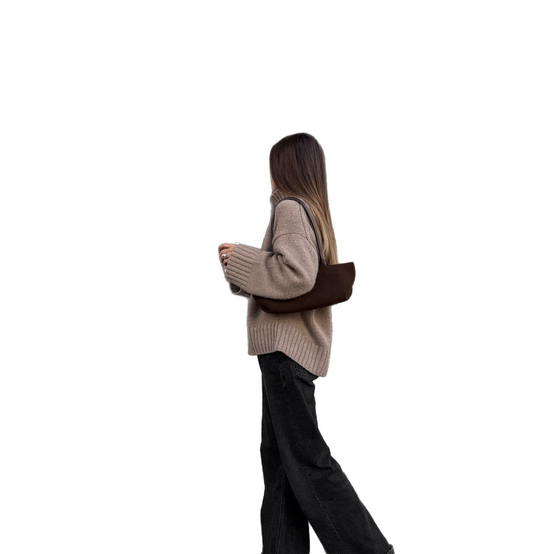Damen Oversized Stickad Tröja Mirla-Eva Jonsson