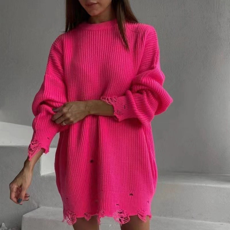 Damen Oversized Strickkleid Eva Jonsson-Eva Jonsson