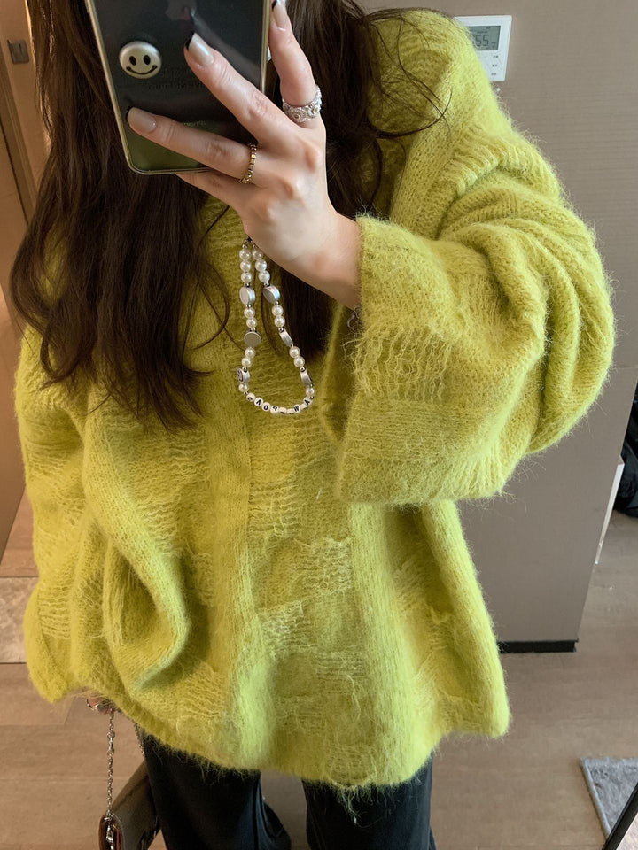 Damen Oversized Strickpullover im lässigen Pullover-Stil Mirla-Eva Jonsson