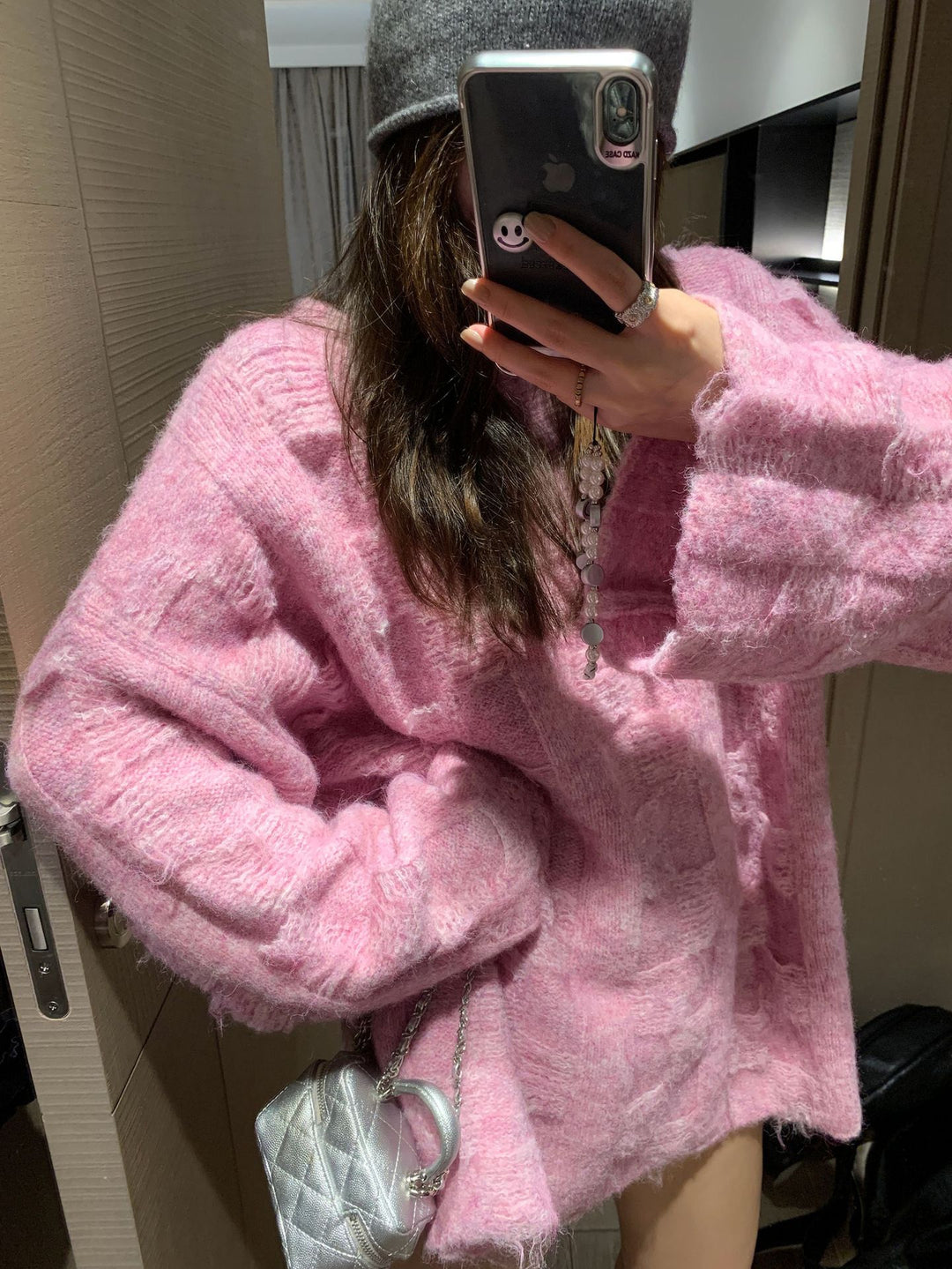 Damen Oversized Strickpullover im lässigen Pullover-Stil Mirla-Eva Jonsson