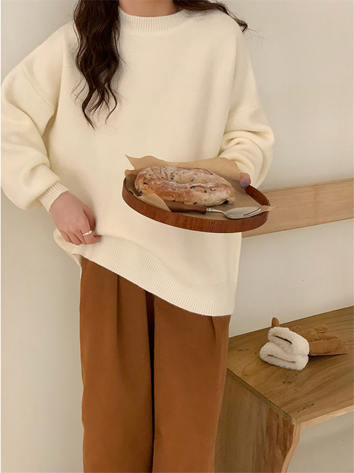 Damen Oversized Strickpullover mit weichem Material und lässigem Schnitt Mirla-Eva Jonsson