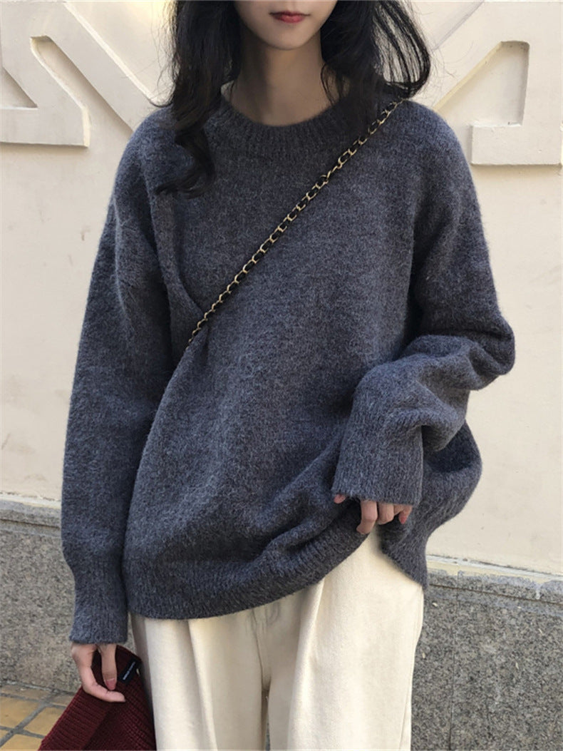 Damen Oversized Strickpullover mit weichem Material und lässigem Schnitt Mirla-Eva Jonsson
