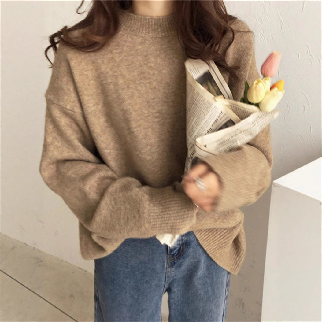 Damen Oversized Strickpullover mit weichem Material und lässigem Schnitt Mirla-Eva Jonsson