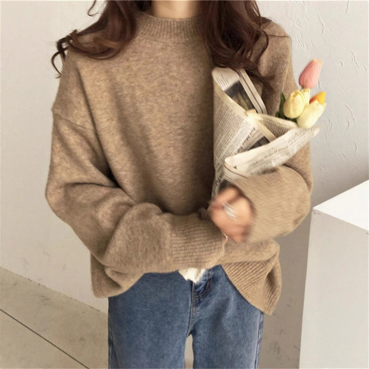 Damen Oversized Strickpullover mit weichem Material und lässigem Schnitt Mirla-Eva Jonsson