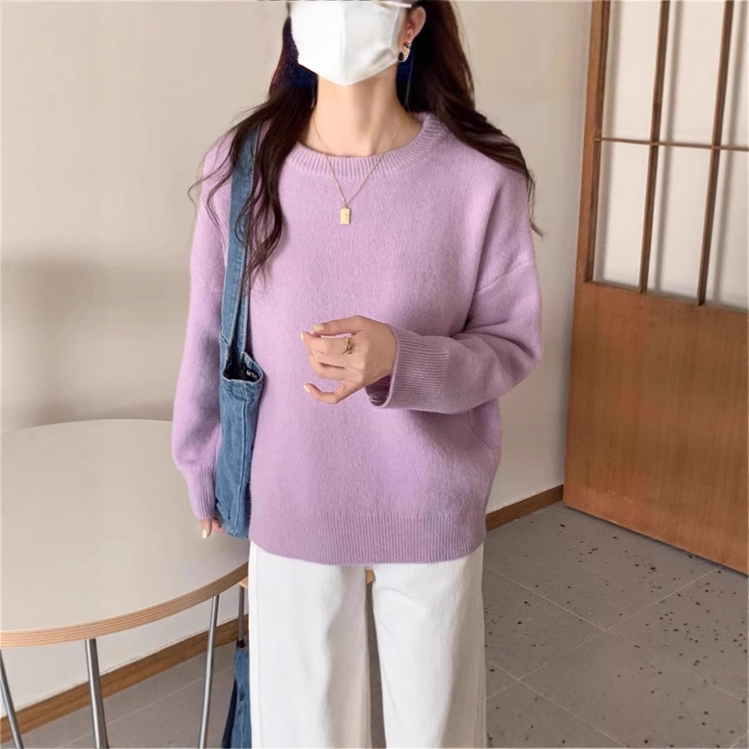 Damen Oversized Strickpullover mit weichem Material und lässigem Schnitt Mirla-Eva Jonsson