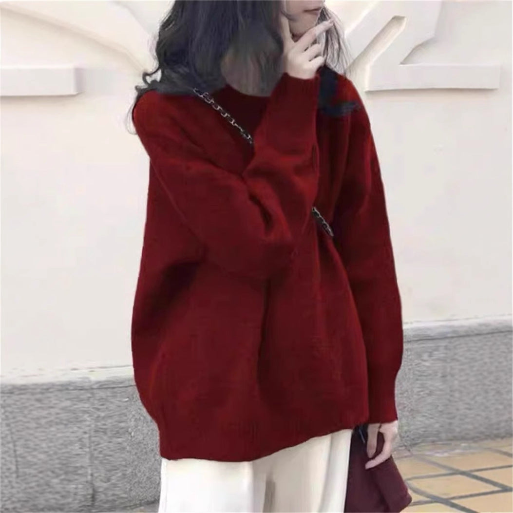 Damen Oversized Strickpullover mit weichem Material und lässigem Schnitt Mirla-Eva Jonsson