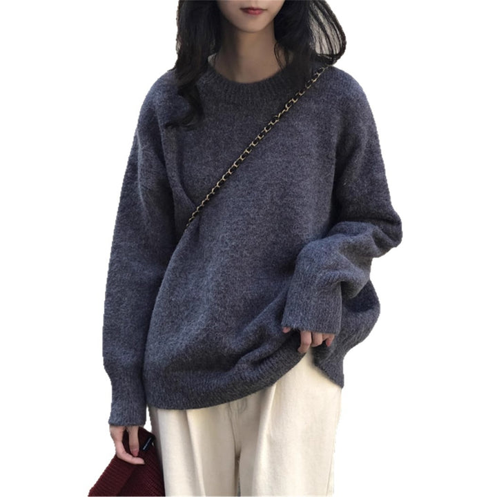 Damen Oversized Strickpullover mit weichem Material und lässigem Schnitt Mirla-Eva Jonsson