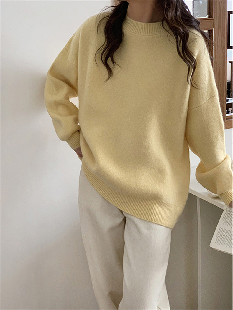 Damen Oversized Strickpullover mit weichem Material und lässigem Schnitt Mirla-Eva Jonsson