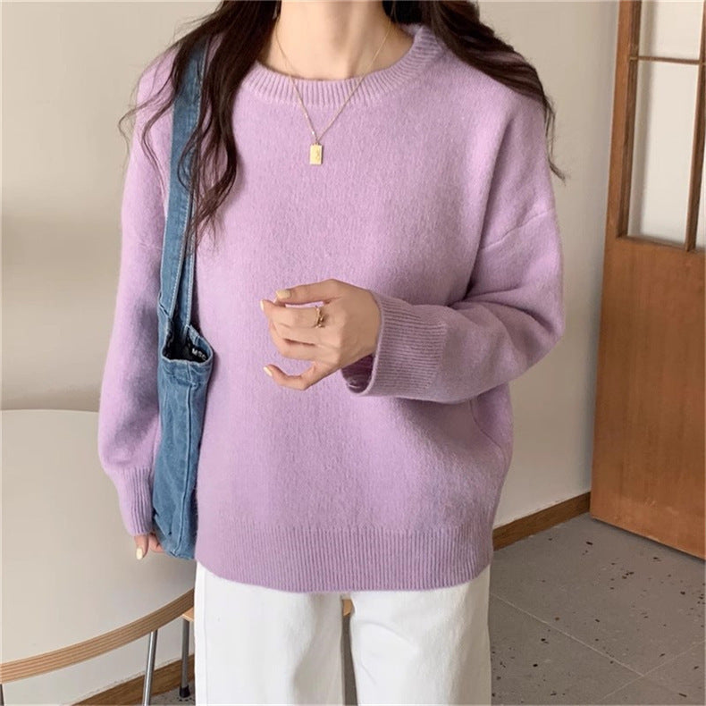 Damen Oversized Strickpullover mit weichem Material und lässigem Schnitt Mirla-Eva Jonsson