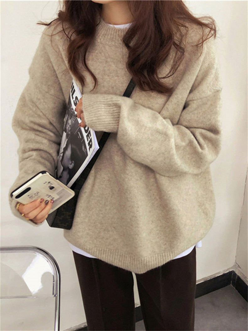Damen Oversized Strickpullover mit weichem Material und lässigem Schnitt Mirla-Eva Jonsson