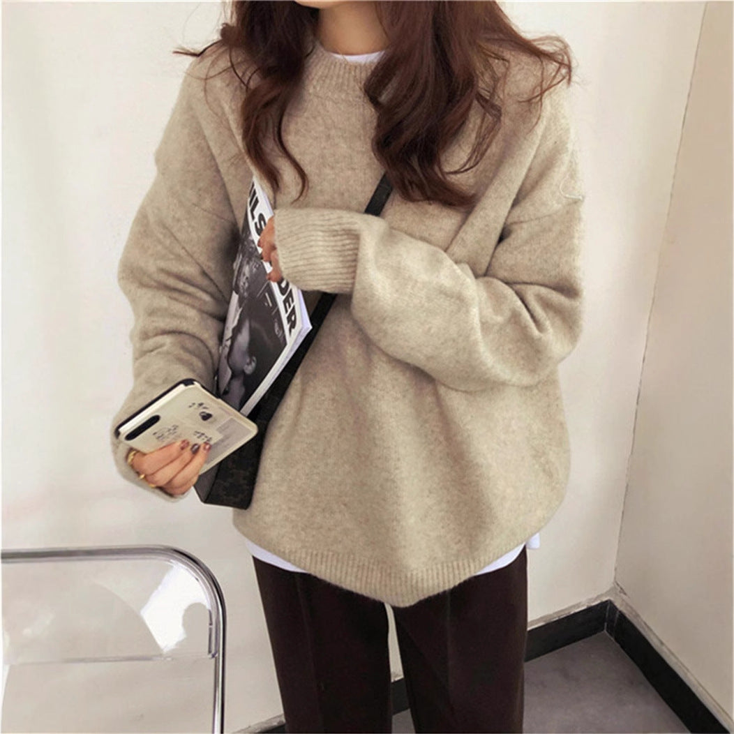 Damen Oversized Strickpullover mit weichem Material und lässigem Schnitt Mirla-Eva Jonsson