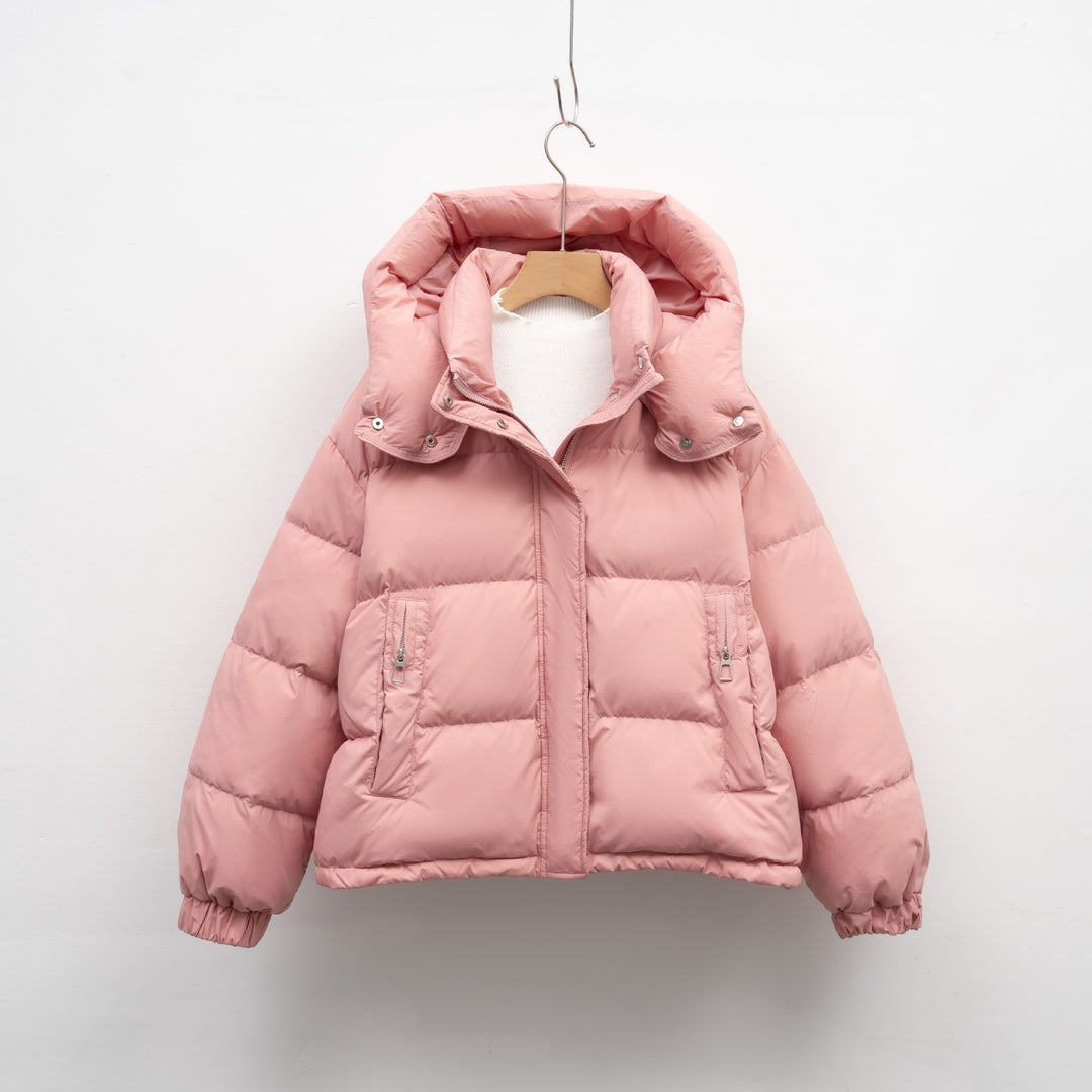 Damen Pufferjacke mit abnehmbarer Kapuze und voluminösem Schnitt Mirla-Eva Jonsson