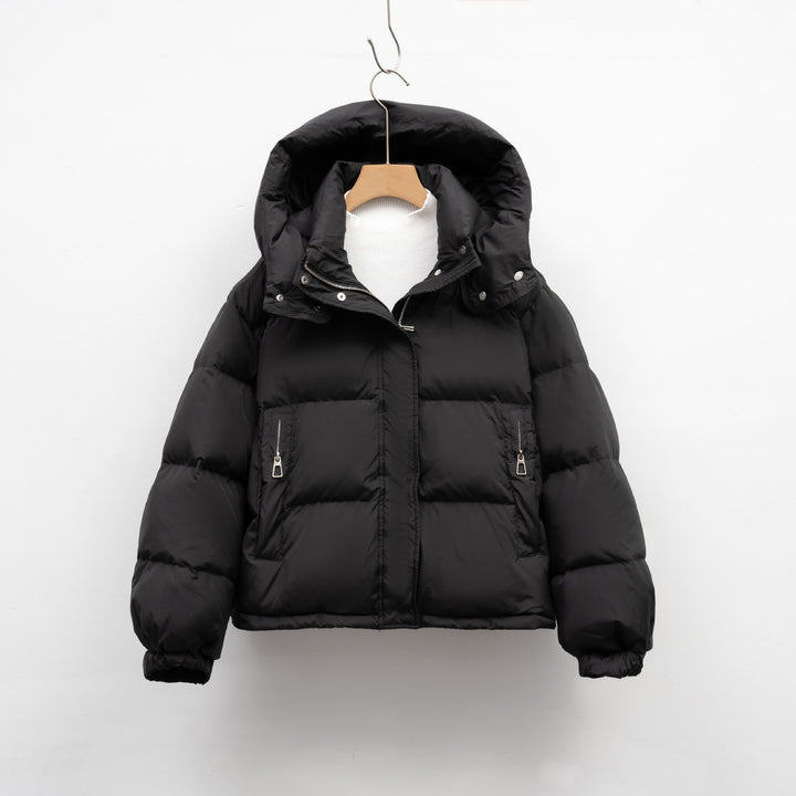 Damen Pufferjacke mit abnehmbarer Kapuze und voluminösem Schnitt Mirla-Eva Jonsson