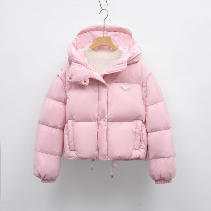 Damen Pufferjacke mit verstellbarem Bund und weichem Innenfutter Mirla-Eva Jonsson