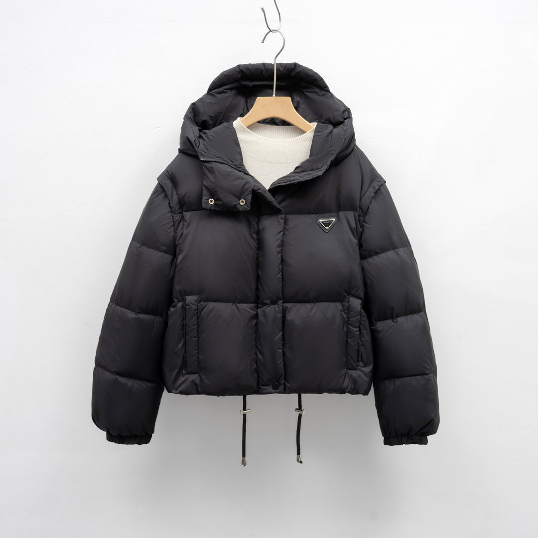 Damen Pufferjacke mit verstellbarem Bund und weichem Innenfutter Mirla-Eva Jonsson