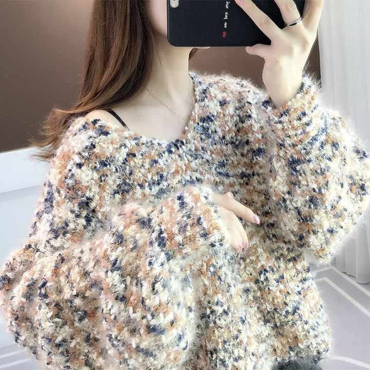 Damen Pullover im lässigen Strickstil Mirla-Eva Jonsson