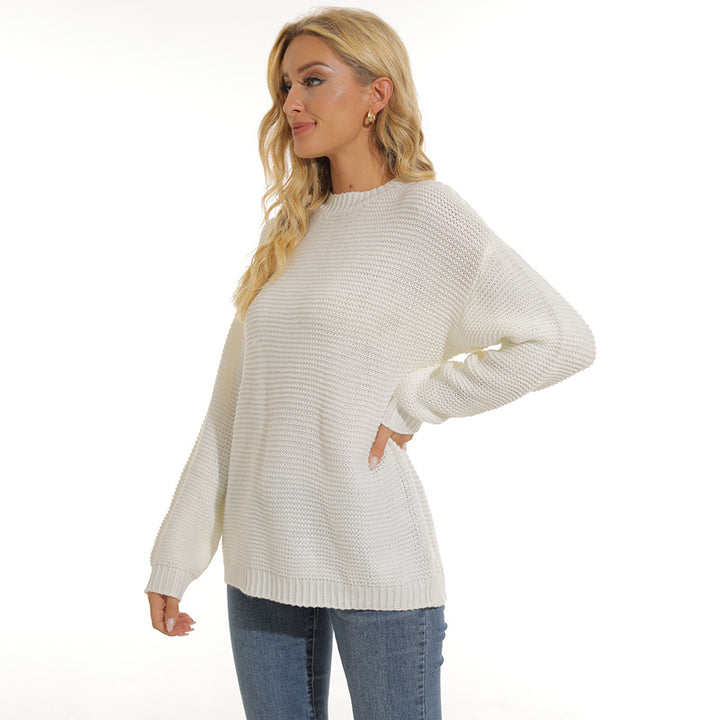 Damen Pullover mit strukturiertem Maschenmuster und bequemem Schnitt Mirla-Eva Jonsson