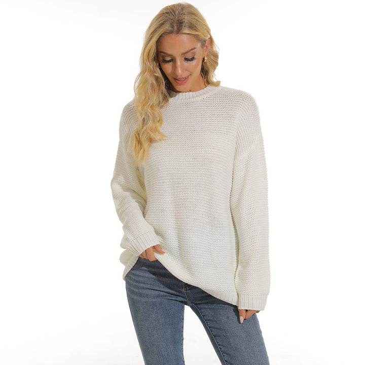 Damen Pullover mit strukturiertem Maschenmuster und bequemem Schnitt Mirla-Eva Jonsson