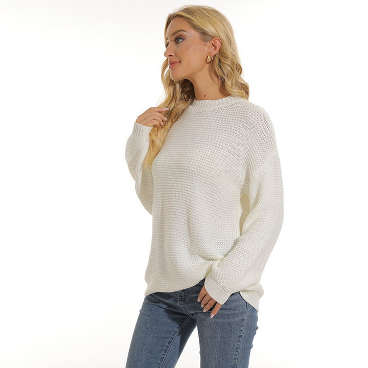 Damen Pullover mit strukturiertem Maschenmuster und bequemem Schnitt Mirla-Eva Jonsson
