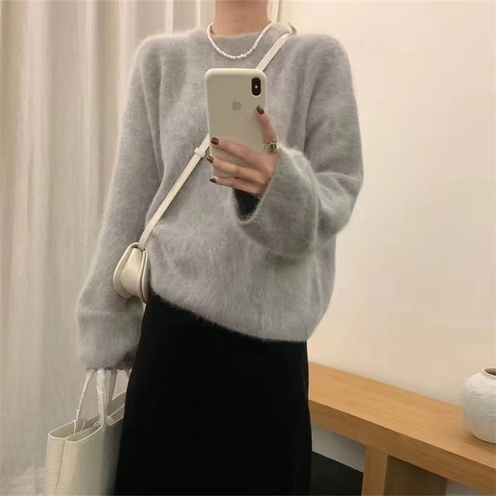 Damen Pullover mit weichem, flauschigem Material Mirla-Eva Jonsson