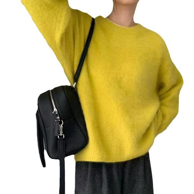 Damen Pullover mit weichem, flauschigem Material Mirla-Eva Jonsson