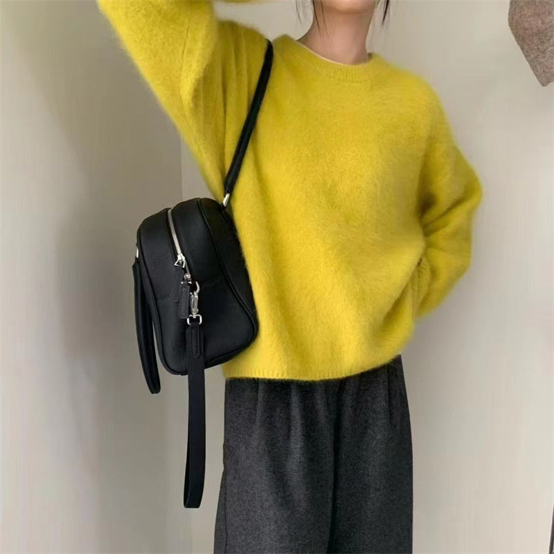 Damen Pullover mit weichem, flauschigem Material Mirla-Eva Jonsson