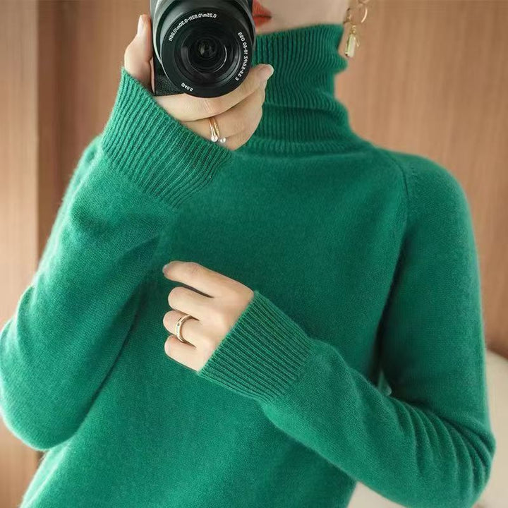Damen Rollkragenpullover aus weichem Kaschmir Mirla-Eva Jonsson
