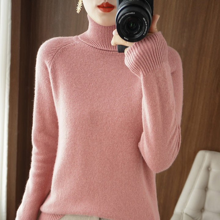 Damen Rollkragenpullover aus weichem Kaschmir Mirla-Eva Jonsson