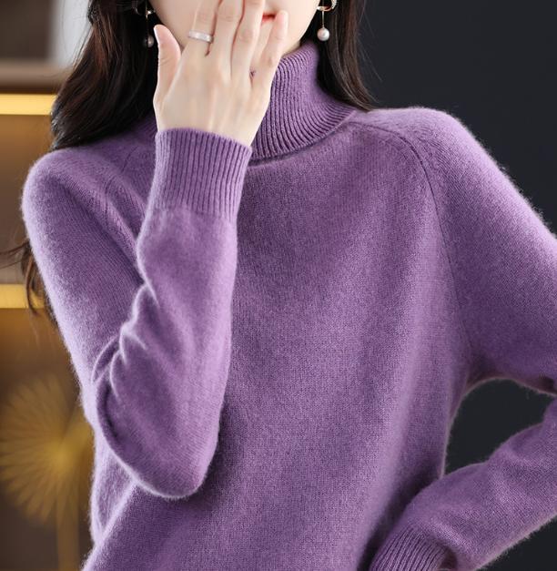 Damen Rollkragenpullover aus weichem Kaschmir Mirla-Eva Jonsson