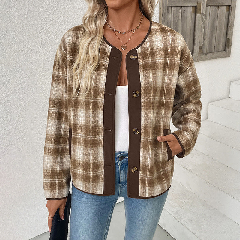 Damen Rutigt Overshirt Mirla-Eva Jonsson