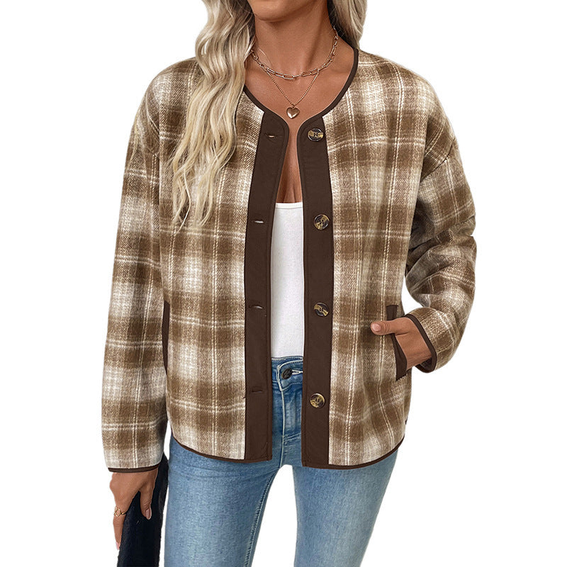 Damen Rutigt Overshirt Mirla-Eva Jonsson