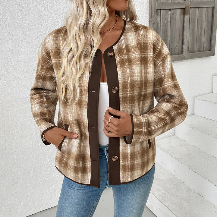 Damen Rutigt Overshirt Mirla-Eva Jonsson