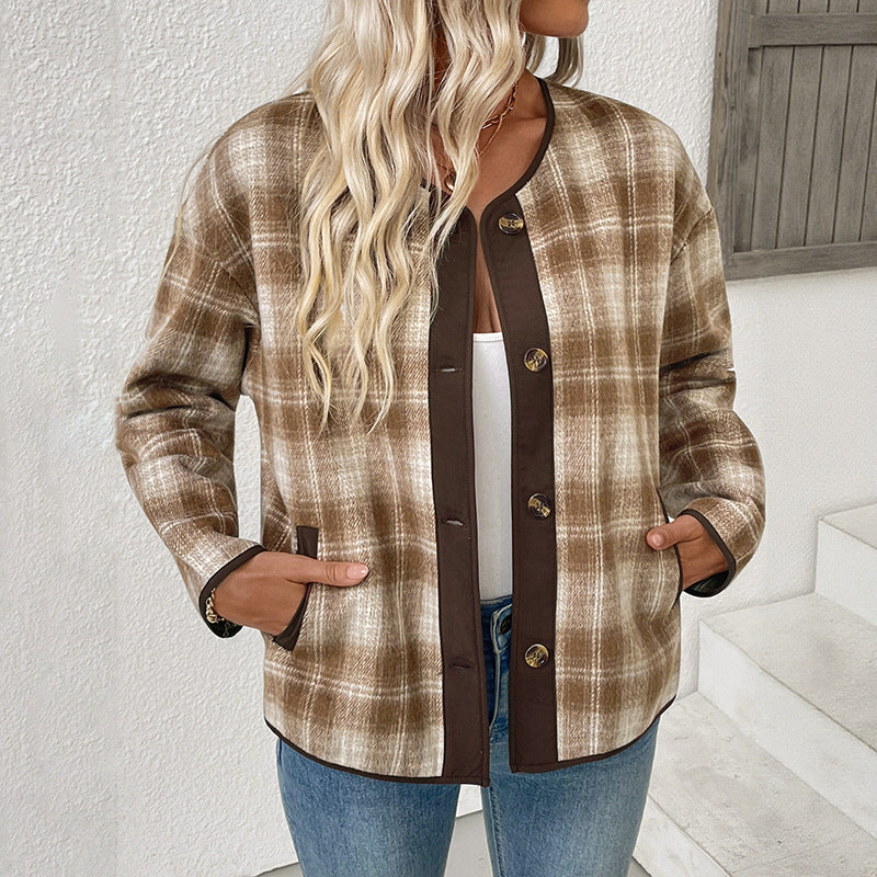 Damen Rutigt Overshirt Mirla-Eva Jonsson