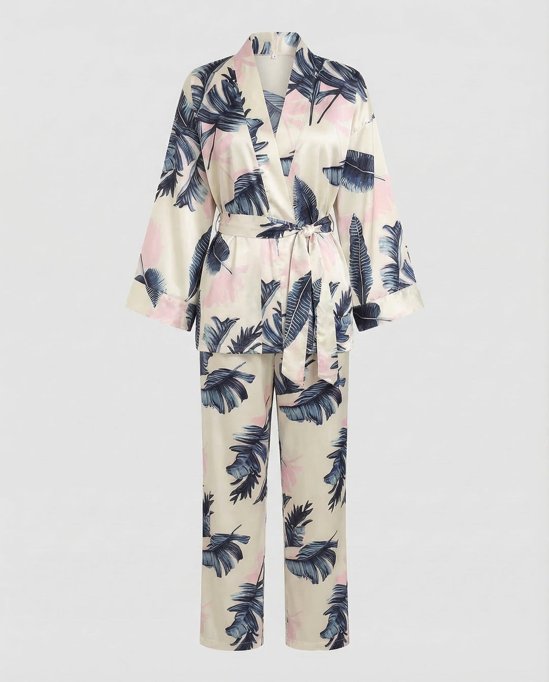 Damen Satin Pyjamaset-Eva Jonsson