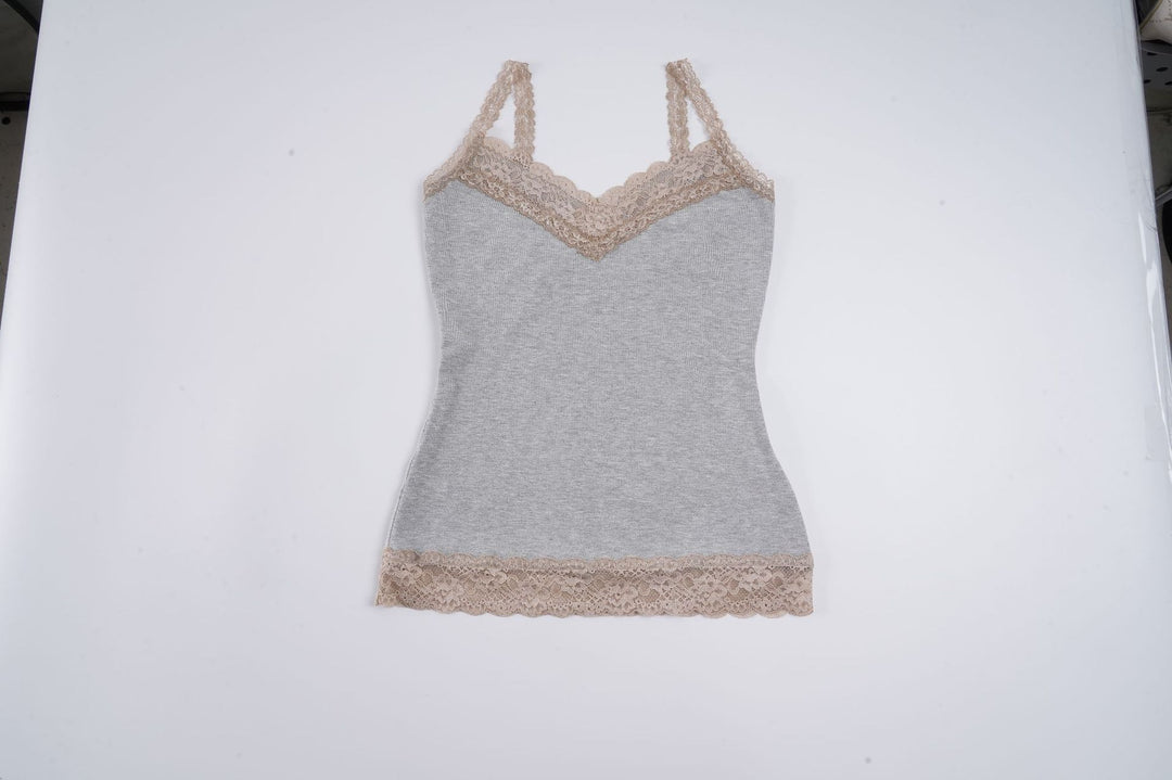 Damen Spaghetti-straps top with fine lace and comfortable fit Mirla-Eva Jonsson