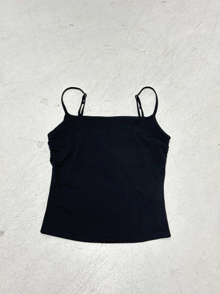 Damen Spartanshirt med ömtåliga spaghetti-remmar och figurnära skärning Mirla-Eva Jonsson