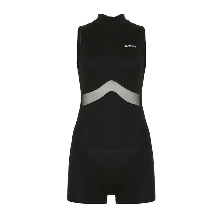 Damen Sportlicher Badesuit mit modernem Mesh-Design Mirla-Eva Jonsson