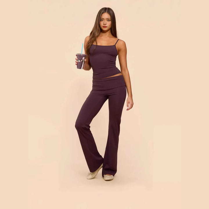 Damen Sportliches Tanktop mit Spaghettiträgern Mirla-Eva Jonsson