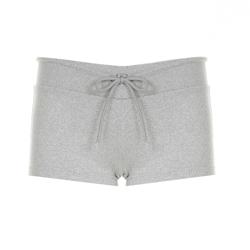 Damen Sporty Shorts with Star Print and Elastic Waistband Mirla-Eva Jonsson