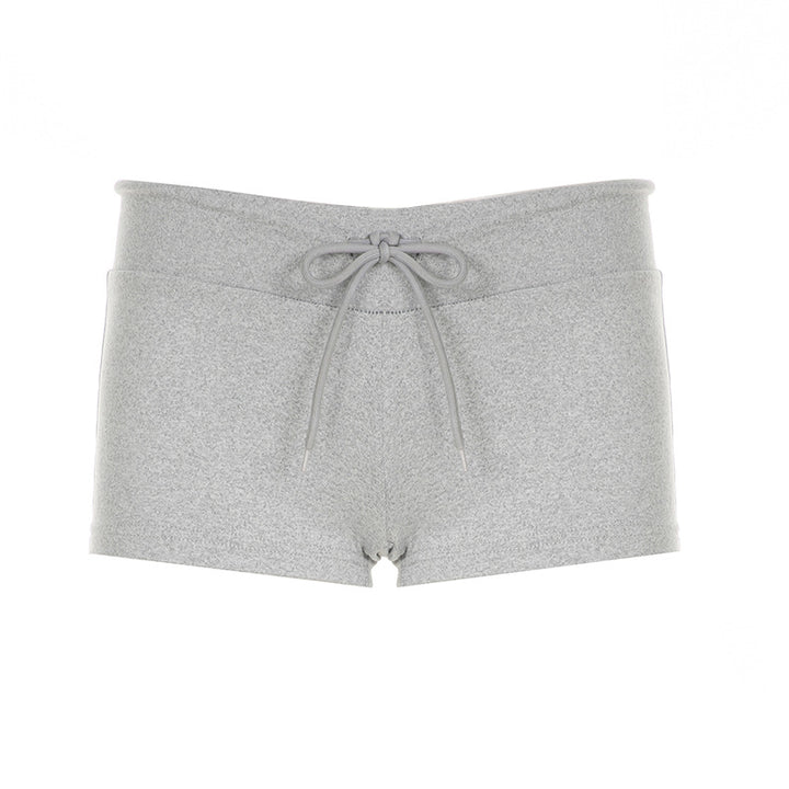 Damen Sporty Shorts with Star Print and Elastic Waistband Mirla-Eva Jonsson