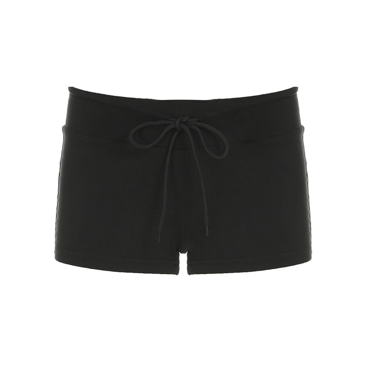 Damen Sporty Shorts with Star Print and Elastic Waistband Mirla-Eva Jonsson