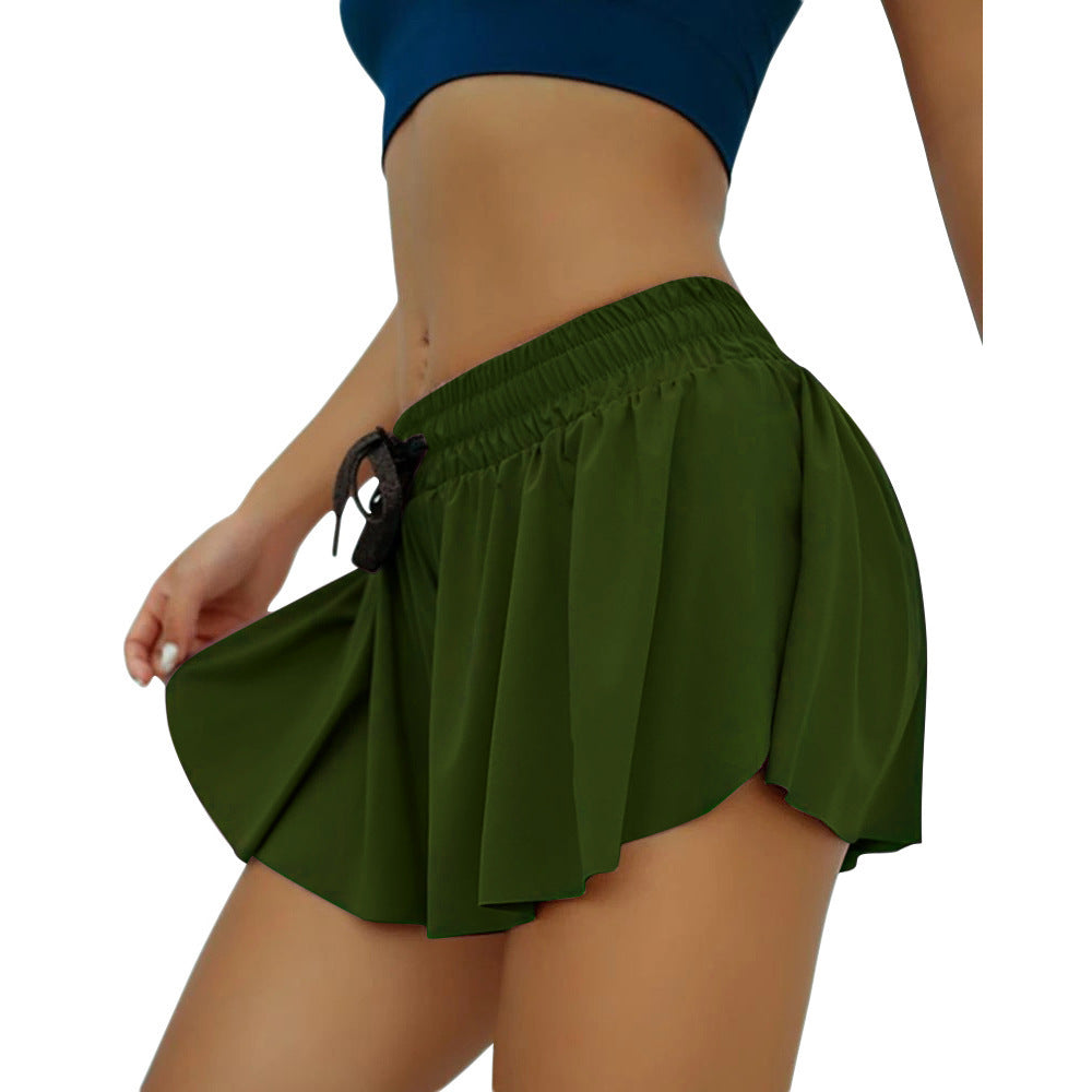 Damen Sporty Skirts with wide swinging cut and elastic waistband Mirla-Eva Jonsson