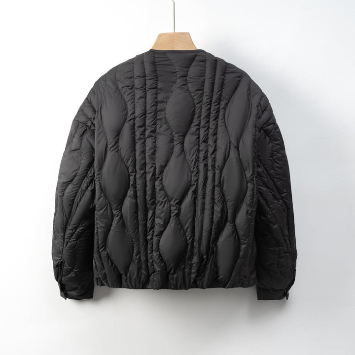 Damen Steppjacke mit praktischem Knopfverschluss und gemütlichen Taschen Mirla-Eva Jonsson